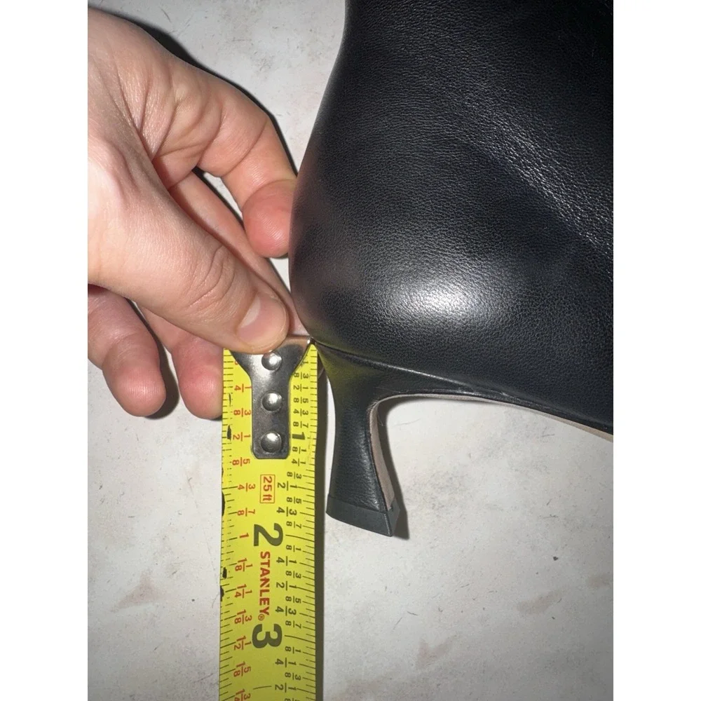 NEW Antonio Melani Jennifer Sumko‎ Boots Women Black Kitten Heel Size 6